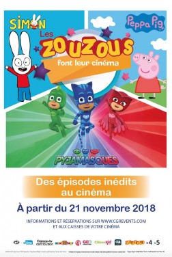 Les Zouzous font leur cinéma (CGR Events) (2018)